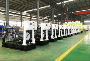 Factory Supply 100kw 125kVA Open Silent Type Water-Cooled Electric Generator