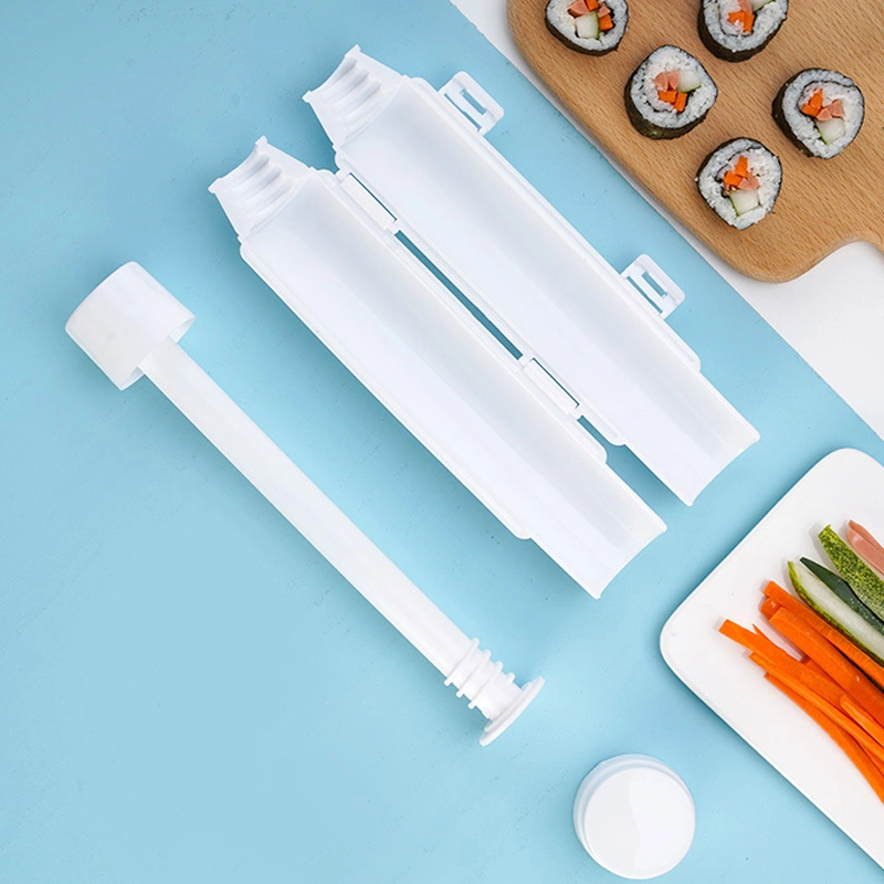 DIY-Werkzeug farbige Kunststoff PP Weizenstroh Sushi Maker