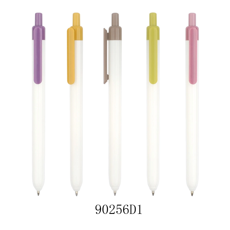 Office Stationery Personalized Company Logo Promotional Plastic Ball Point Pens