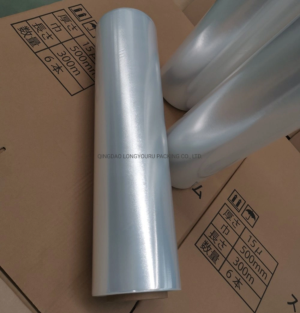 Hot Sale LLDPE Stretch Wrap Film Stretch Shrink Wrap 20&prime; X1000&prime; 80 Gauge