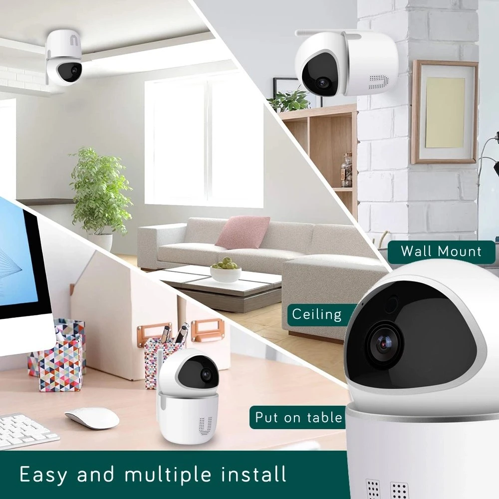 Tuya WiFi Smart Security IP Camera 1080P Pan-Tilt Baby Monitor Night Video Camera