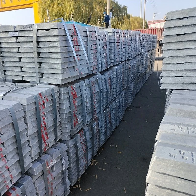 High Purity Zinc Ingot 99.995% Zinc Alloy 99.95%