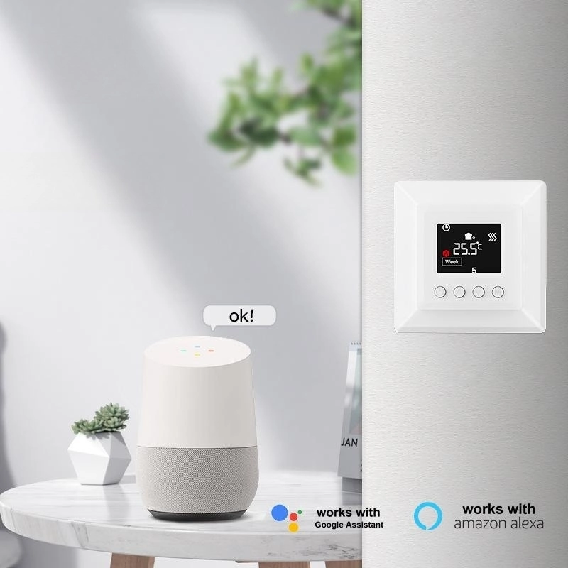 Tuya Smart WiFi/Zigbee Calefacción Mini radiador válvulas termostáticas Trv termostato inteligente de la válvula del radiador