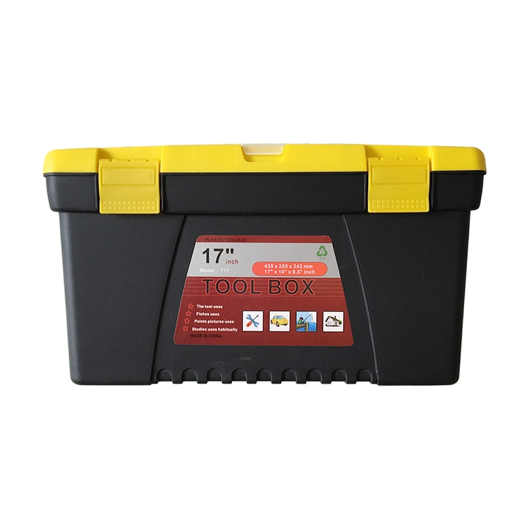 17 Inches High quality/High cost performance  Tool Box with Handle Electric Drill Accessories Toolbox