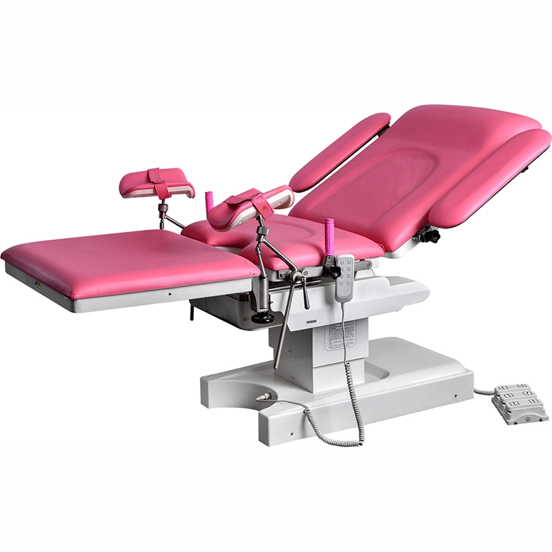 A99-7 Saikang Professional Foldable Medical Examination Operation Bed Electric Gynecology Delivery Table Price