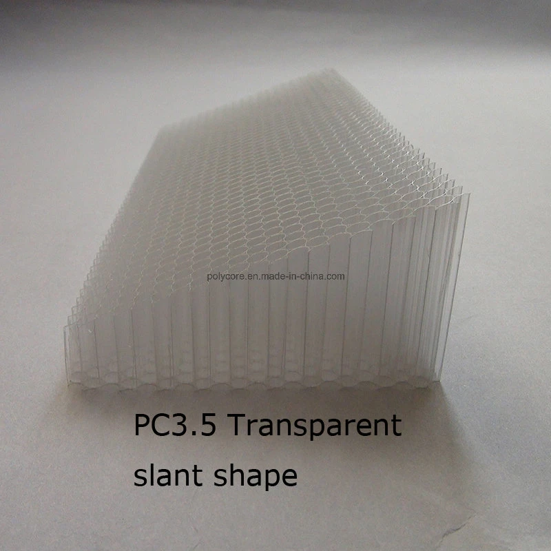 PC Honeycomb (PC3.5) for Refrigeration Display Showcase as Air Distributor