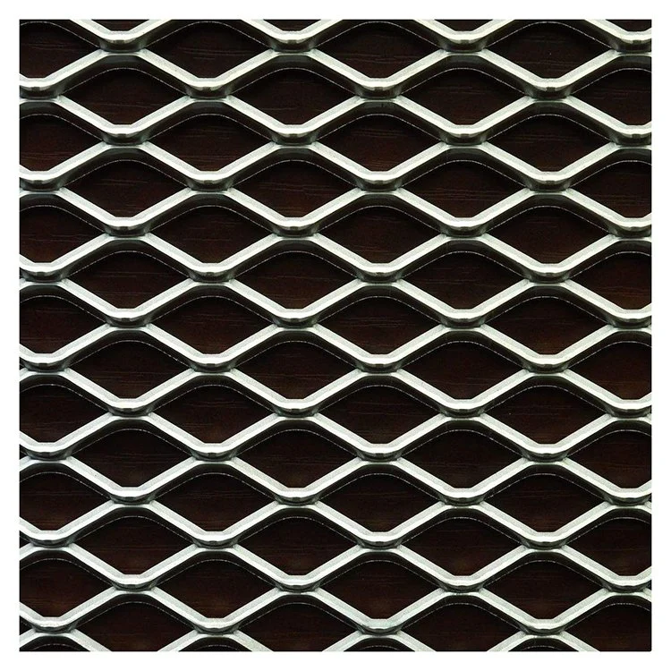 Expanded Metal Mesh Ceiling Panels Decorative Aluminum