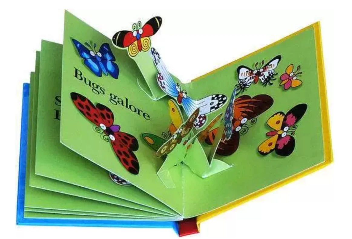 Annuaires de services OEM pour les enfants de l'impression Pop up personnalisé Book Design 3D enfants jouet livre