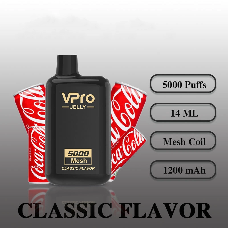 Fábrica China Atacado 5000 puffs e-cigarro recarregável descartável Vape Mod