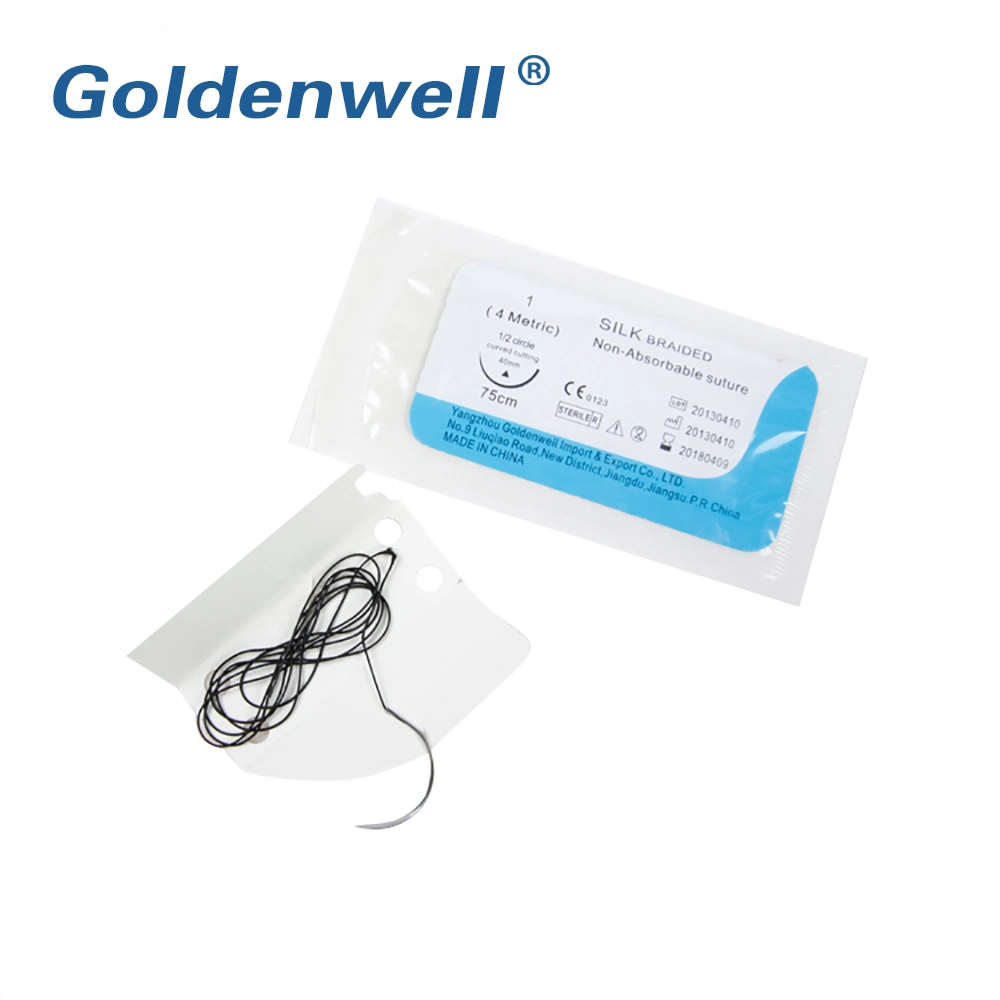 Cheap Absorbable Surgical Suture Equipment with Needles