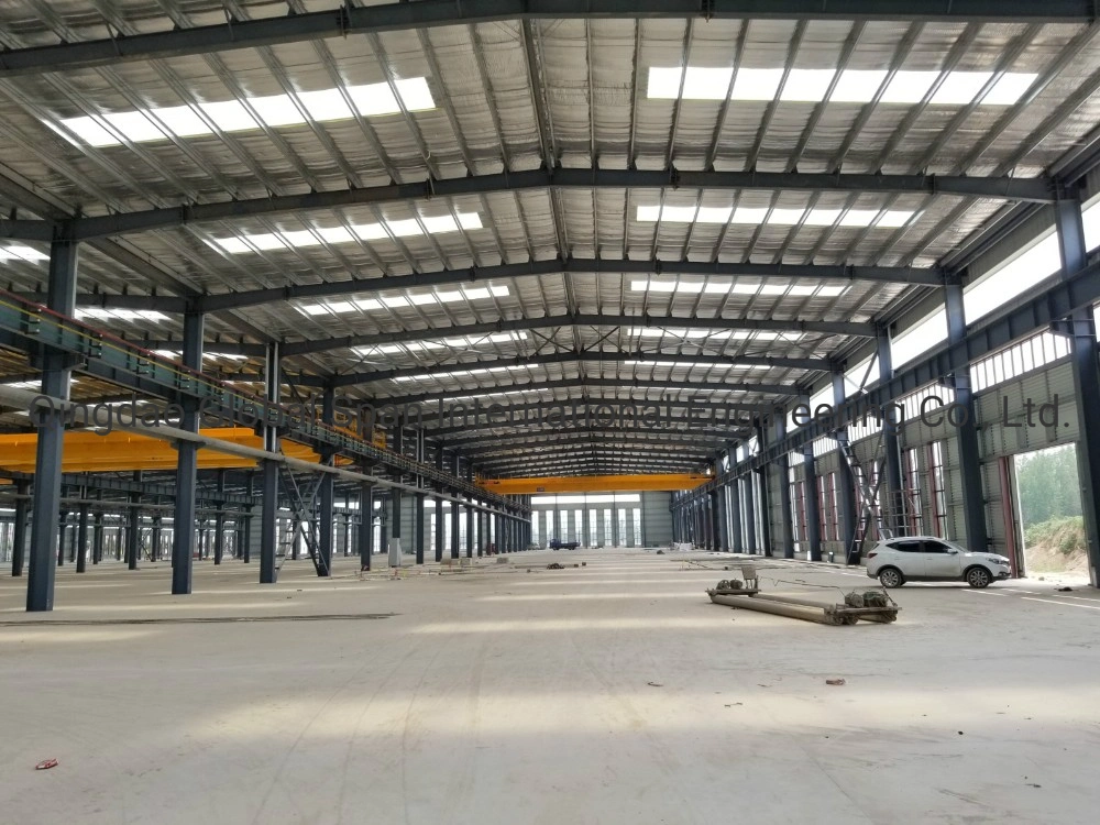 Gas and Petroleum Station Canopy Roofing Prefabricated Steel Structure Supplier