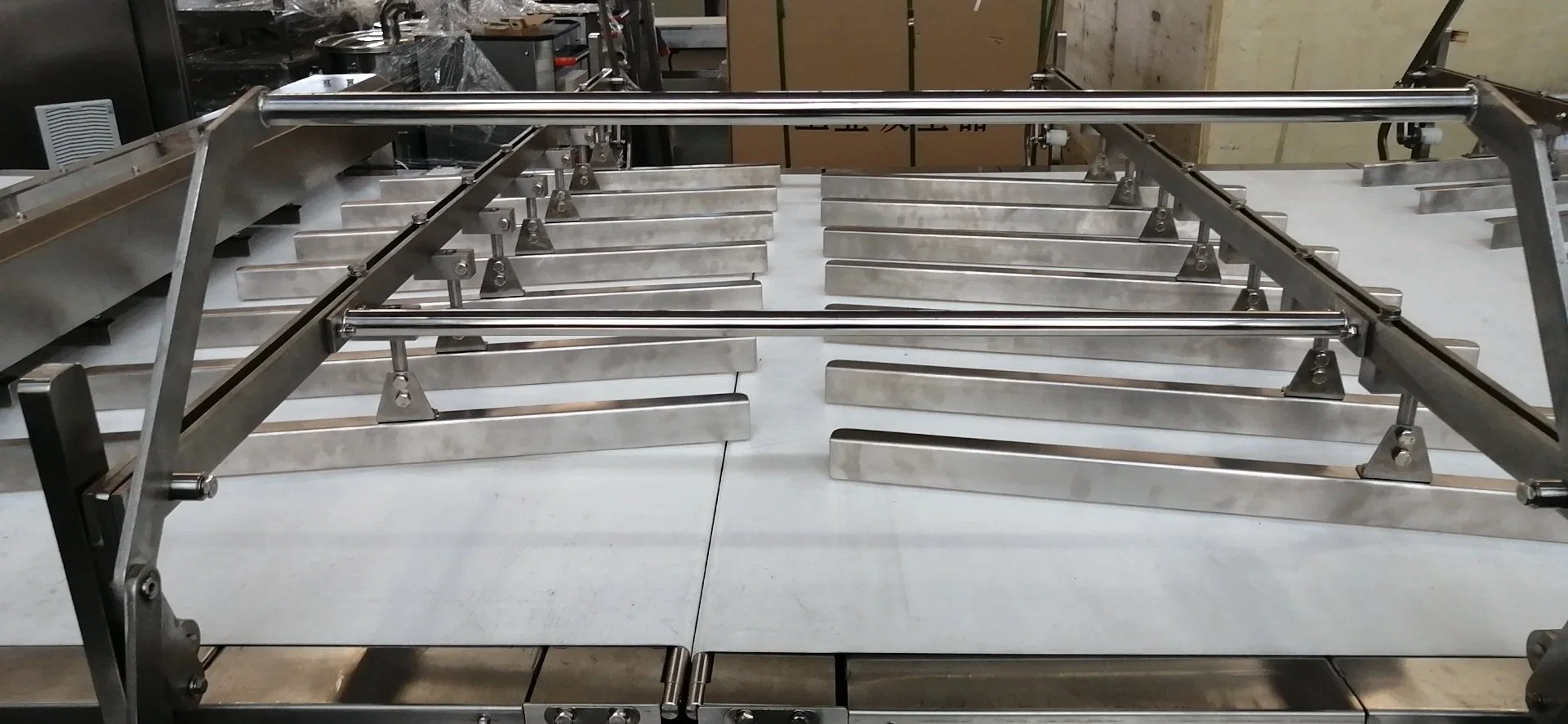 PVC PU Belt Automatic Conveyor System for Small Capacity Biscuit Production Line