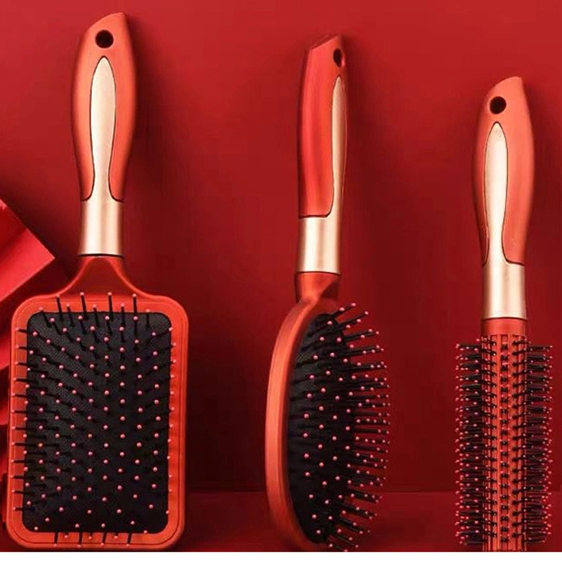 Professional salon Outils usine étiquette privée coussin d'air de cheveux enchevêtrés Brosse de massage