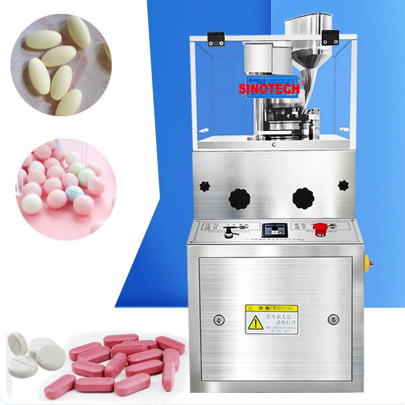 Pharmaceutical High Rotary Automatic Medicine Powder Filling Making Tablet Machinery Price Chemical Milk Candy Pill Press Manufacturer Tablet Machine