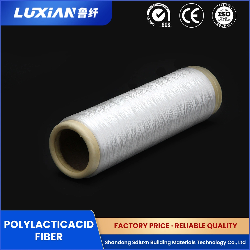 Sdluxn Microfiber Customized PLA Lxpl Biodegradable PLA Material China 10-20um Equivalent Diameter Bioabsorbability PLA Solid Fiber Factory Applied to Spinning