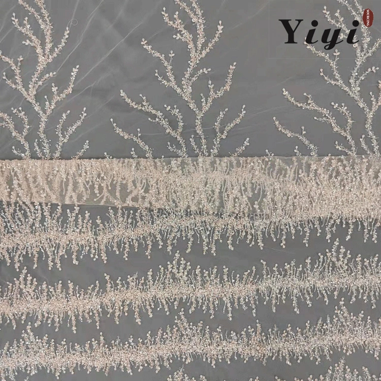 OEM Wholesale/Supplier Factory Color Polyester Guipure 3D Embroidery Lace Fabric