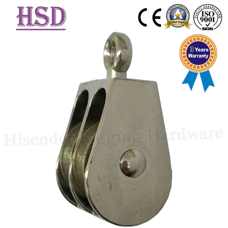 Hardware Rigging Tools Zinc Alloy Pulley with Swivel Eye
