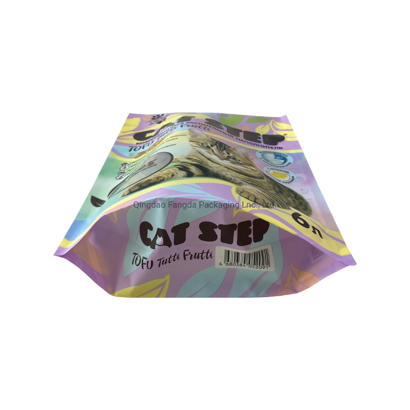 Plastic Cat Litter Bag Packaging Bag Handle Bag Printing Bag Pet Product