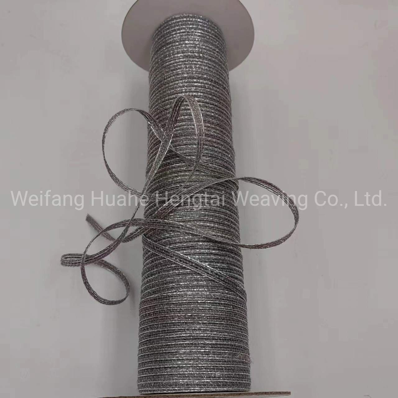 Silver Wire Edging with Multiple Specifications of Silver Wire Jute Tape