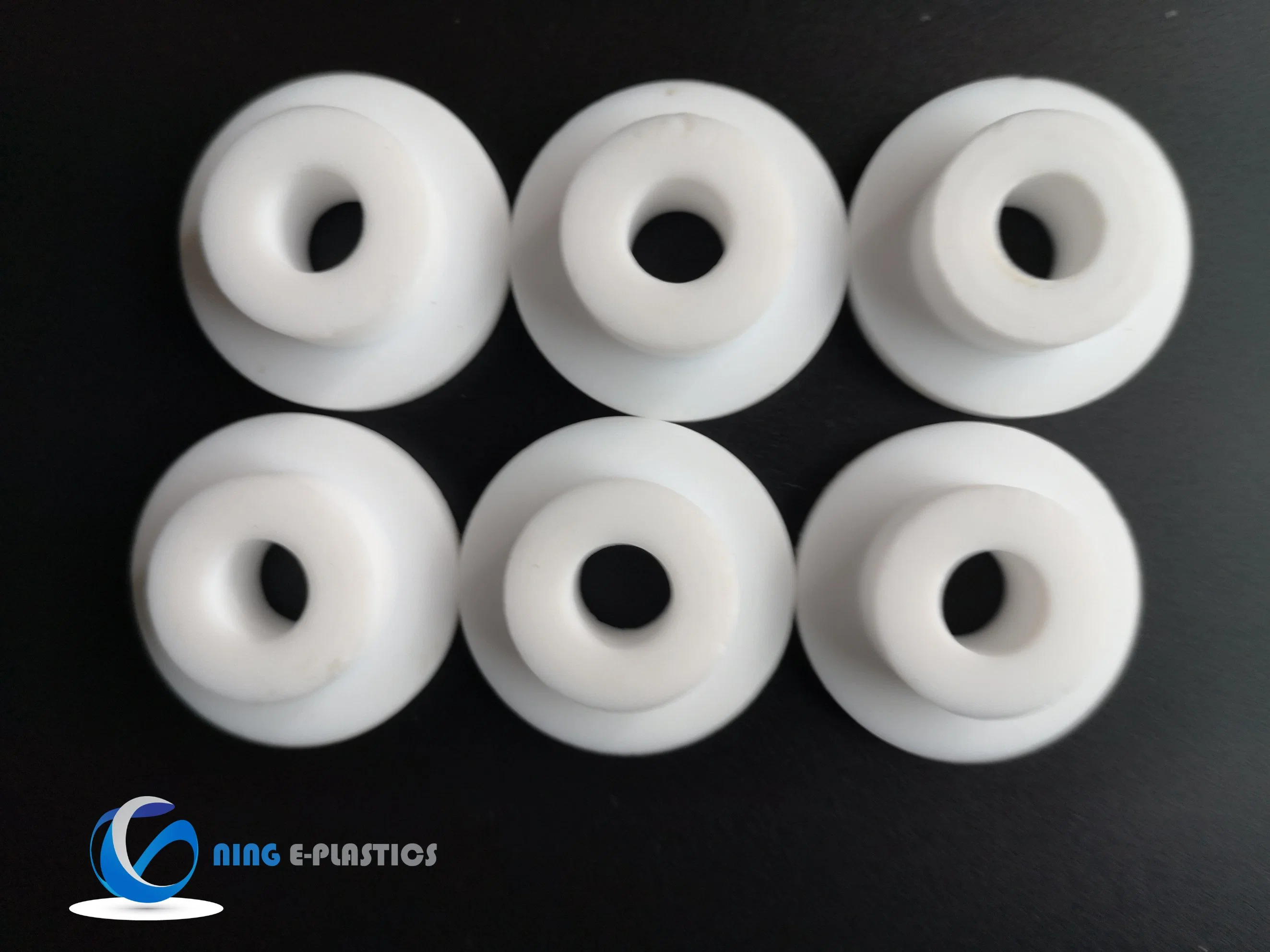 PTFE Insulating Ring Thin Wall PTFE Inserts Bushing Tube Electric Insulation