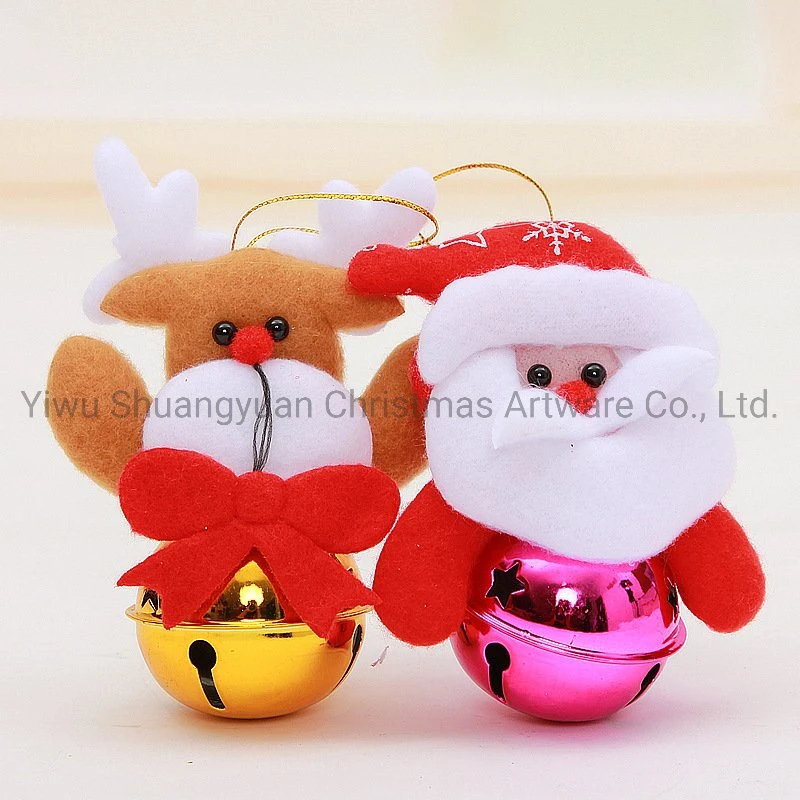 High quality/High cost performance  Bell Christmas Tree Ornaments Christmas Bell Metal Bell