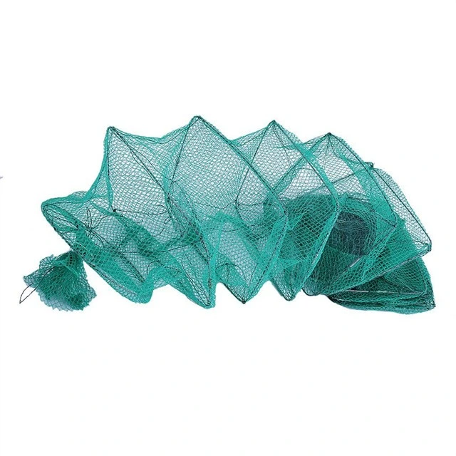 Folded Casting Portable 24 1000fishing Net Crayfish Catcher Tool Fish Cage Lobster Crab Trap