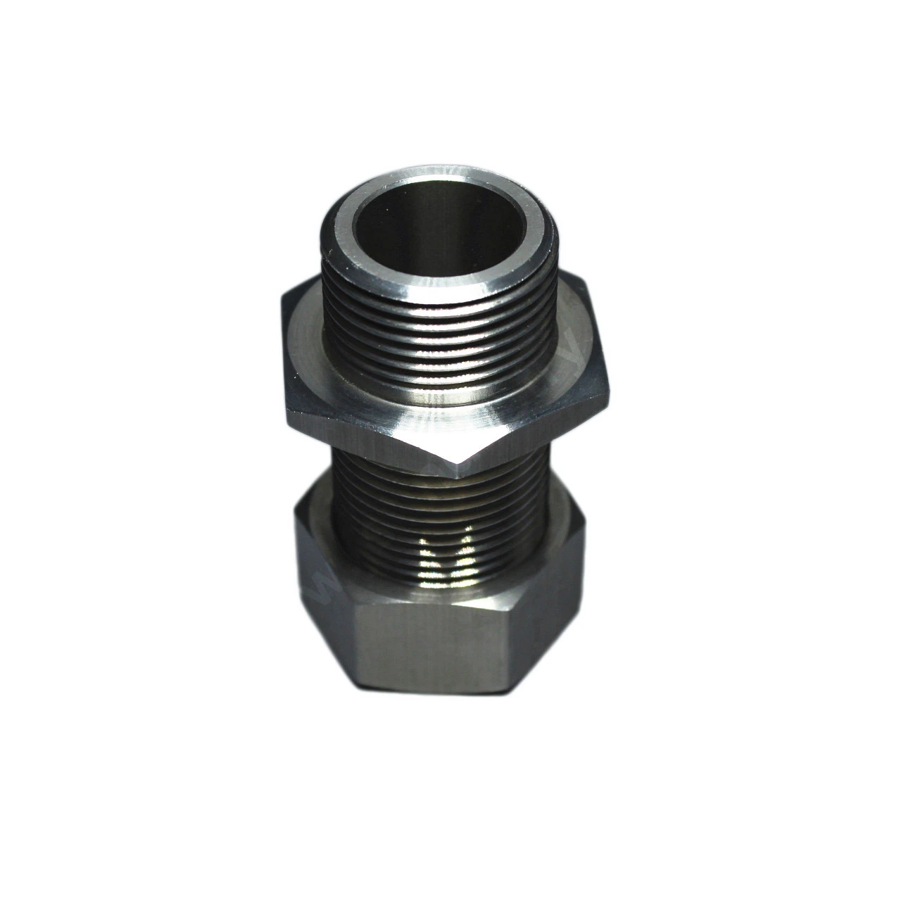 CNC Turned Machinery Parts Hydraulic Fitting with Connector Hose