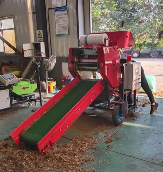 Mini Straw Corn Baler Machine Silage Baler Machine for Farm