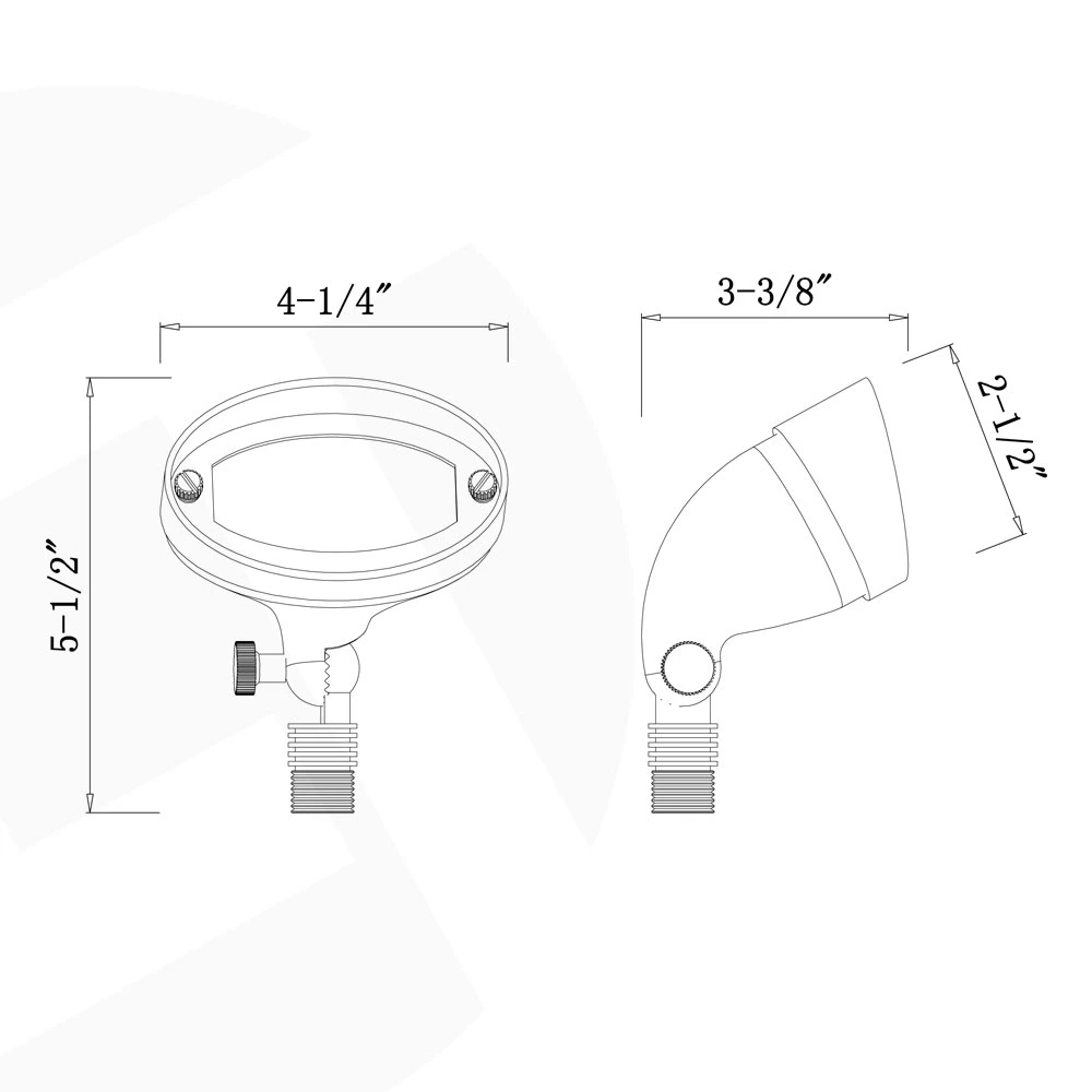 LED Landscape Flood Lighting Fixture