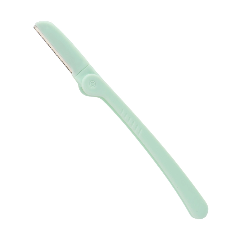 Navaja desechable para cejas mango plegable Razor