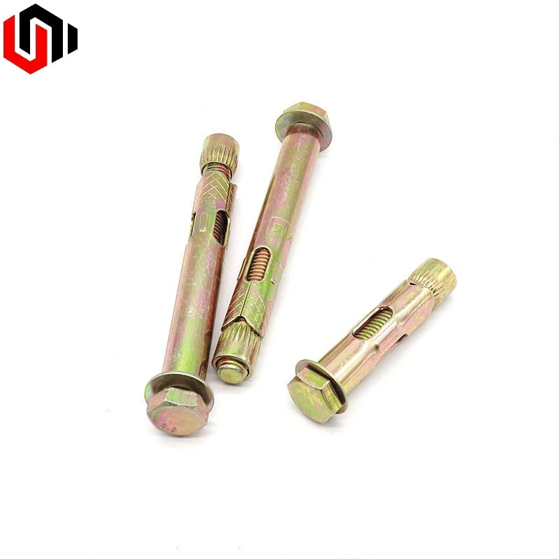 Sleeve Anchor/ Elevator Expansion Bolts Grade 4.8 Carbon Steel Zinc Plated