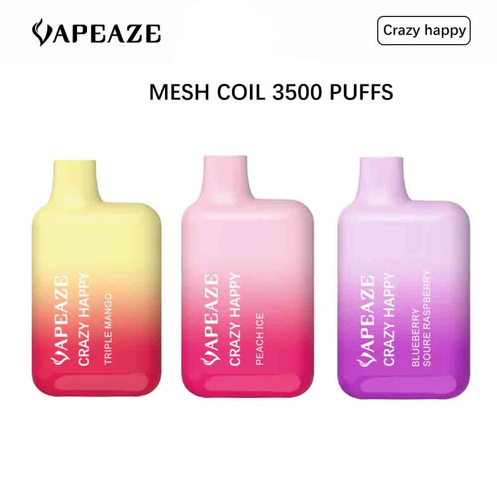 Lost M Ary 3500 Puffs Crazy Happy Health Fashionable E Cigarette Disposable/Chargeable Vapes 20+ Flavors Nicotine 2%, 3%, 5%, Could Choose Replaceble Atomizer