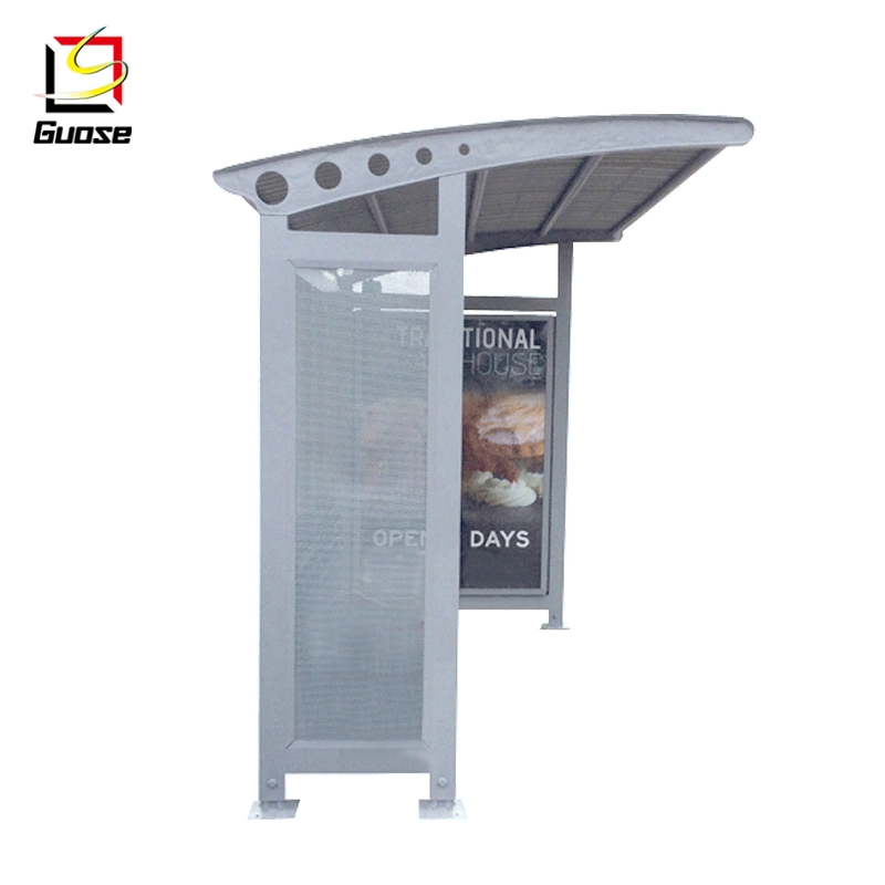 Street Furniture Outdoor Smoking Shelter Bus Stop Advertising Display