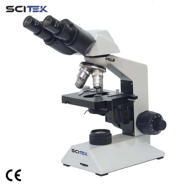 Microscopio Biológico de Scitek visualización de campo oscuro microscopio biológico para laboratorio