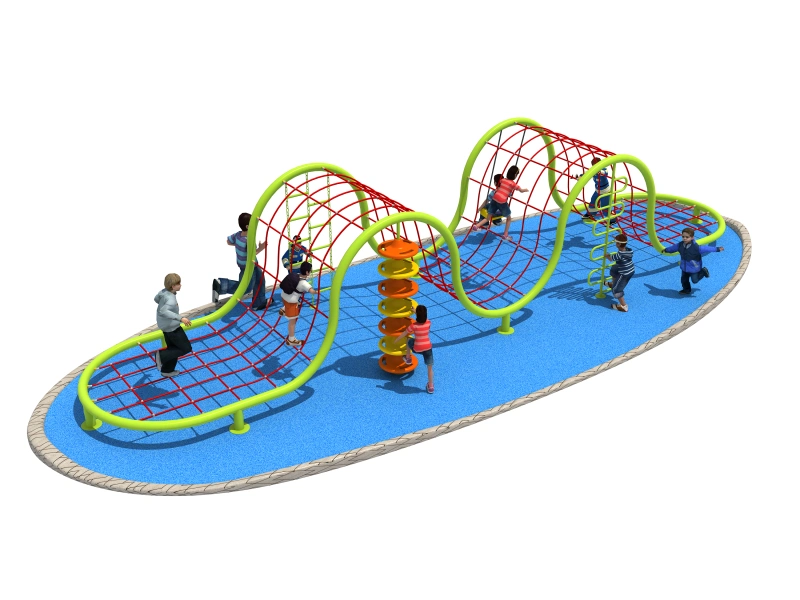 La escalada y Throw-Over Net juego de deportes para niños