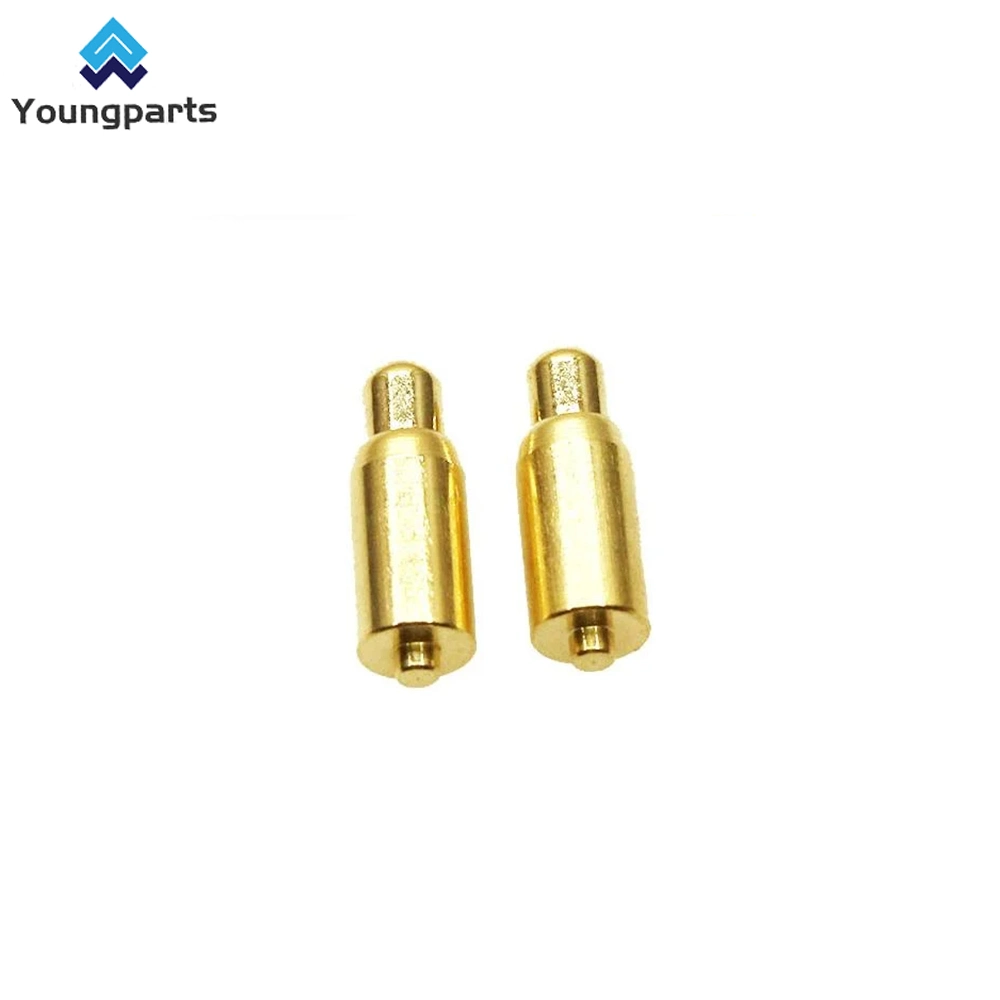 Youngparts Wholesale/Supplier 2 6 8 Pin 90 Degree 2mm Pitch Gold Plated Spring Loaded Female Pogo Pins Waterproof Charger Connector