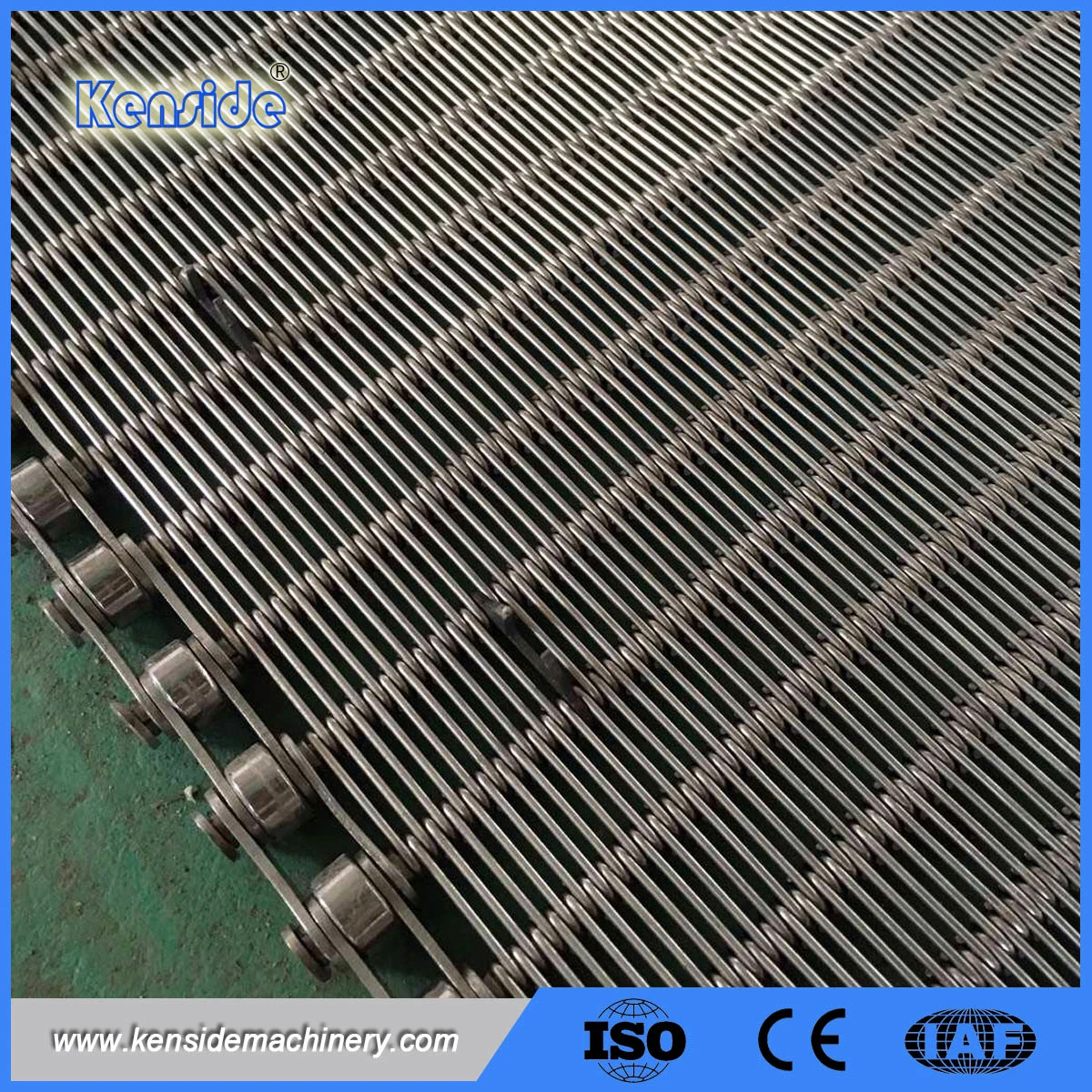 Professional Stainless Steel Wire Ring Conveyor Belt