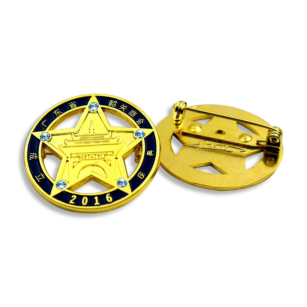 Suministro de fábrica de Fundición personalizados de alta calidad de Disco Duro Metal Soft enamel insignia de solapa chapado en forma de escudo de las fuerzas pakistaníes en blanco de la Policía Militar insignias de PIN de seguridad