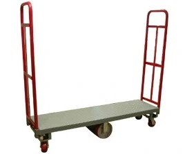 Steel Platform U Boat Trolley Cart