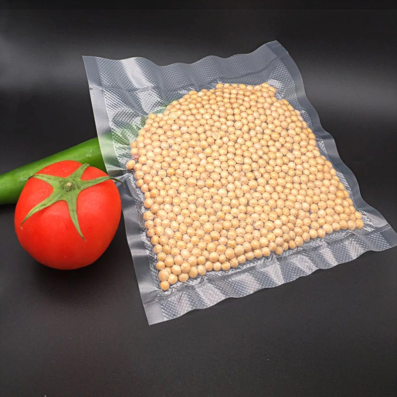 Chinese Supplier Nylon/PE Plastic Embossed Vacuum Seal Bag Food Packaging Bag Food Saver