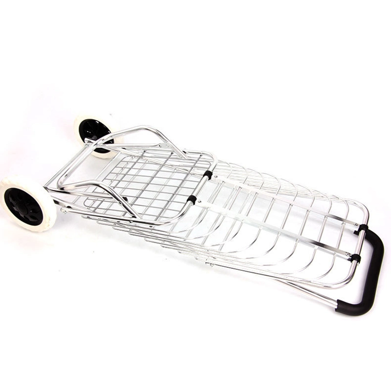 Factory Wholesale/Supplier Foldable Food Luggage Shopping Trolley Aluminum Hand Cart