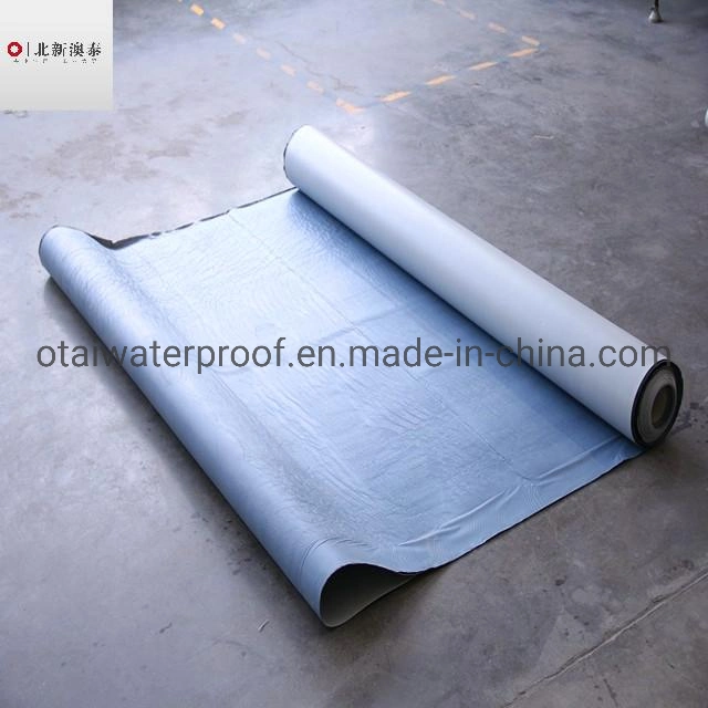 De HDPE membrana impermeável de plástico Material de impermeabilização do prédio