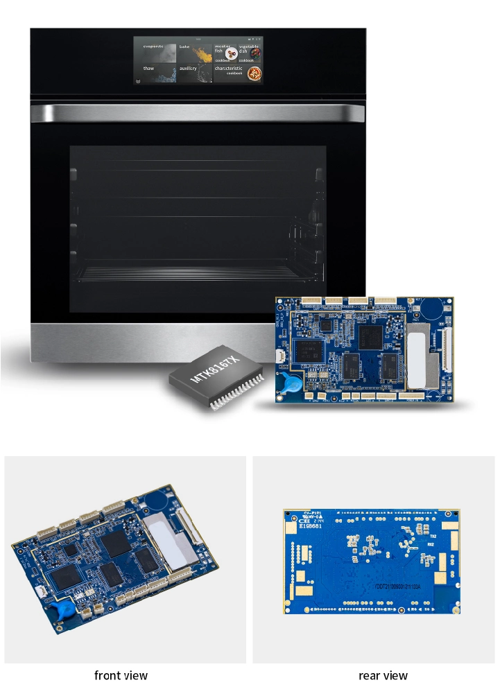 Системная плата One-Stop Service PCB/PCBA для духовых шкафов с поддержкой Bluetooth 4.0 WiFi и процессором MTK 8167X (Mediatek Inc.)