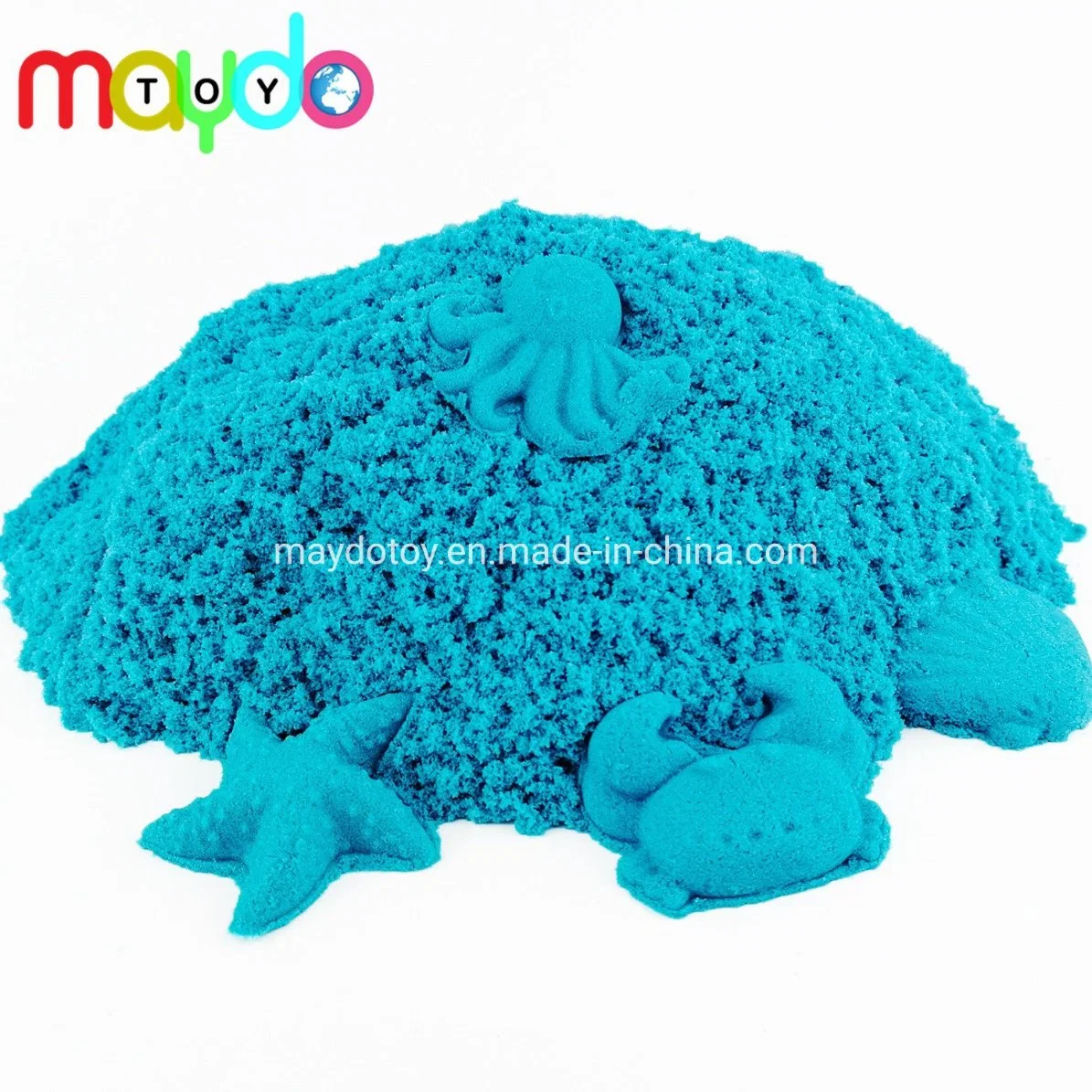 Wholesale Blue Space Sand Magic Kinetic Sand DIY Kids Play Sand Toys