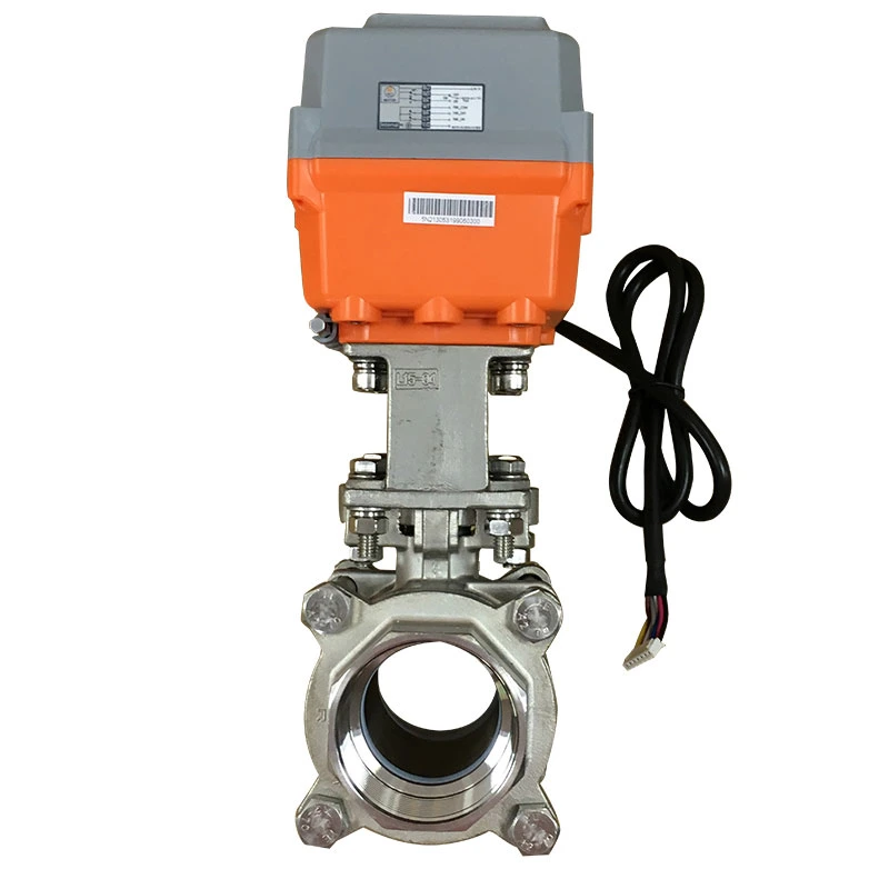 High Quality Explosion Proof Stainless Steel Motorised Ball Valve 2 Way