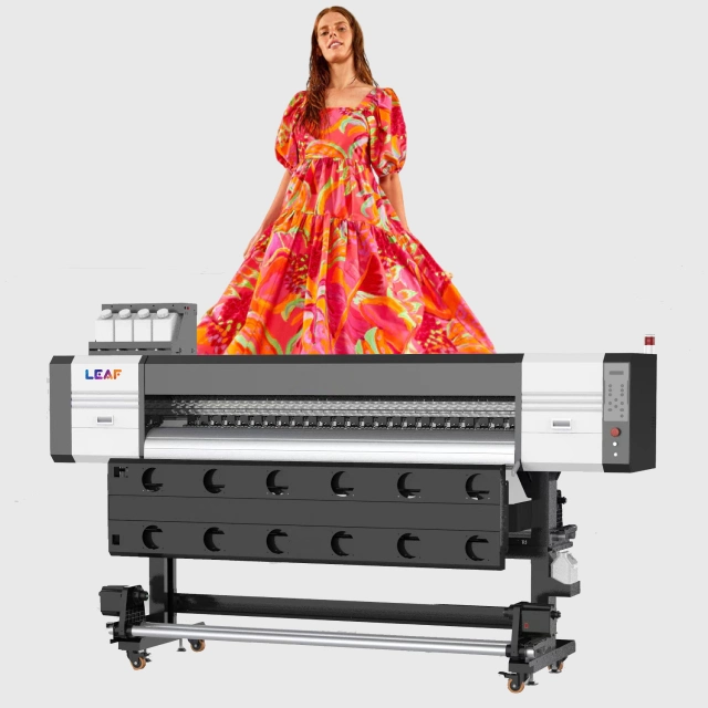 طابعة Sublimation Printer 1.9m i3200 Head Sublimation Printer للطباعة على القمصان