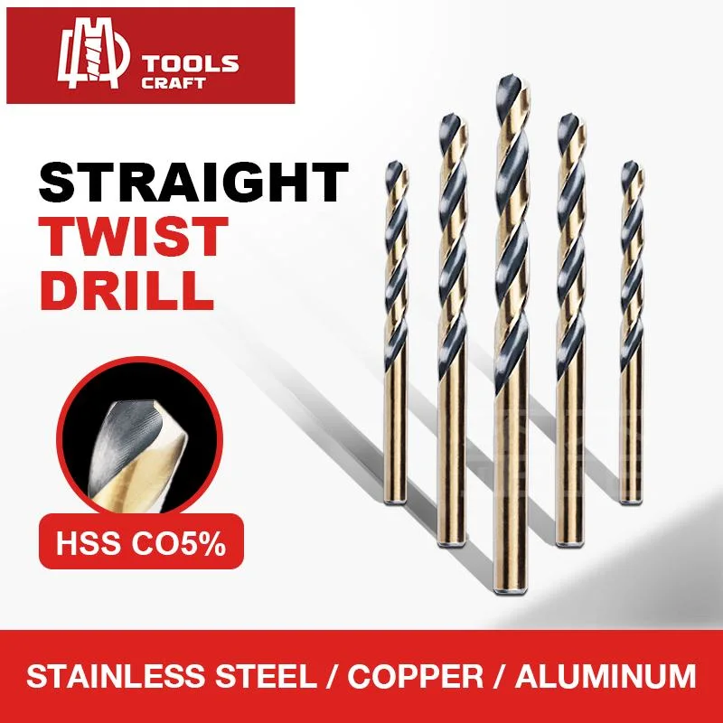 HSS Twist Drill Bit with Straight Shank Heavy Duty