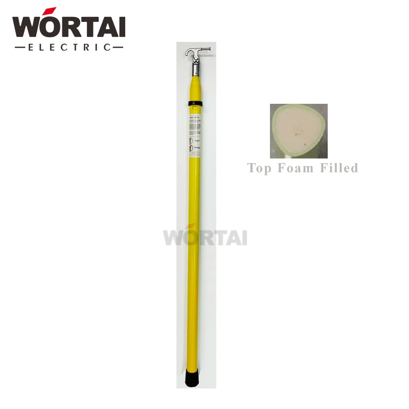 FRP Triangle Hot Stick Telescopic for Cutout Fuse