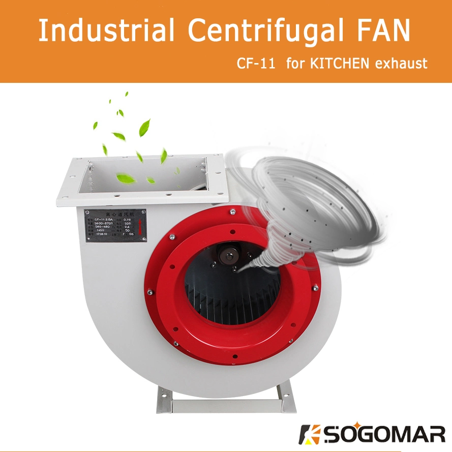 (CF-11) Large Wind Centrifugal Blower Fan for Kitchen Ventilation