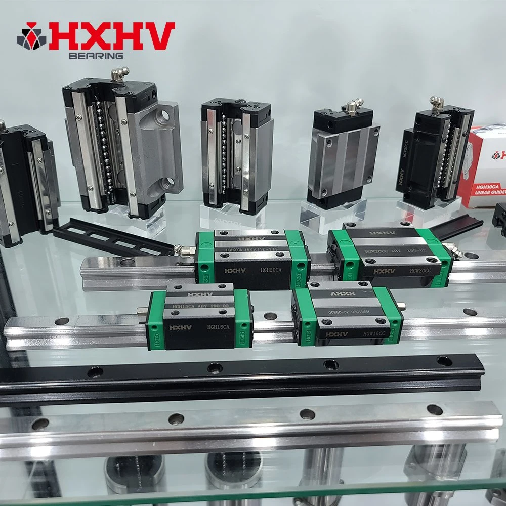 RGW55CC RGR55 HXHV cam roller linear guide rail systems for Automation Systems